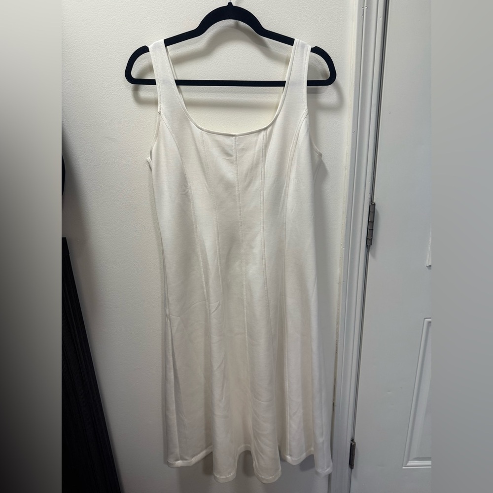 White Sleeveless Dress